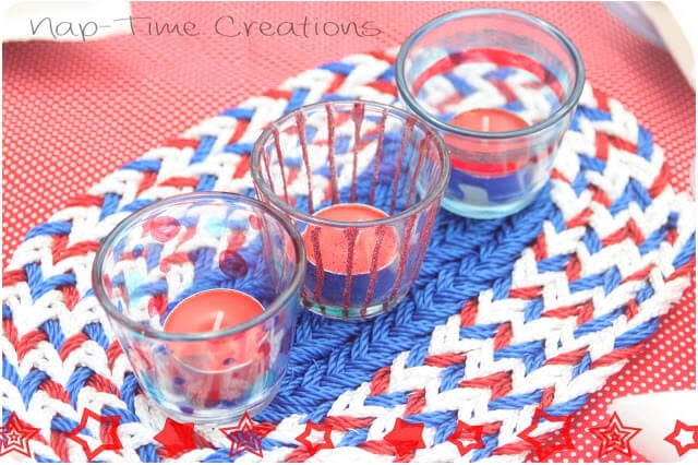 patriotic centerpiece