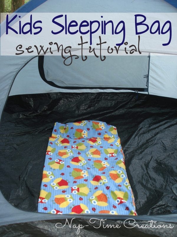 Sleeping bag for kidstutorial (SUPER EASY!) Life Sew Savory