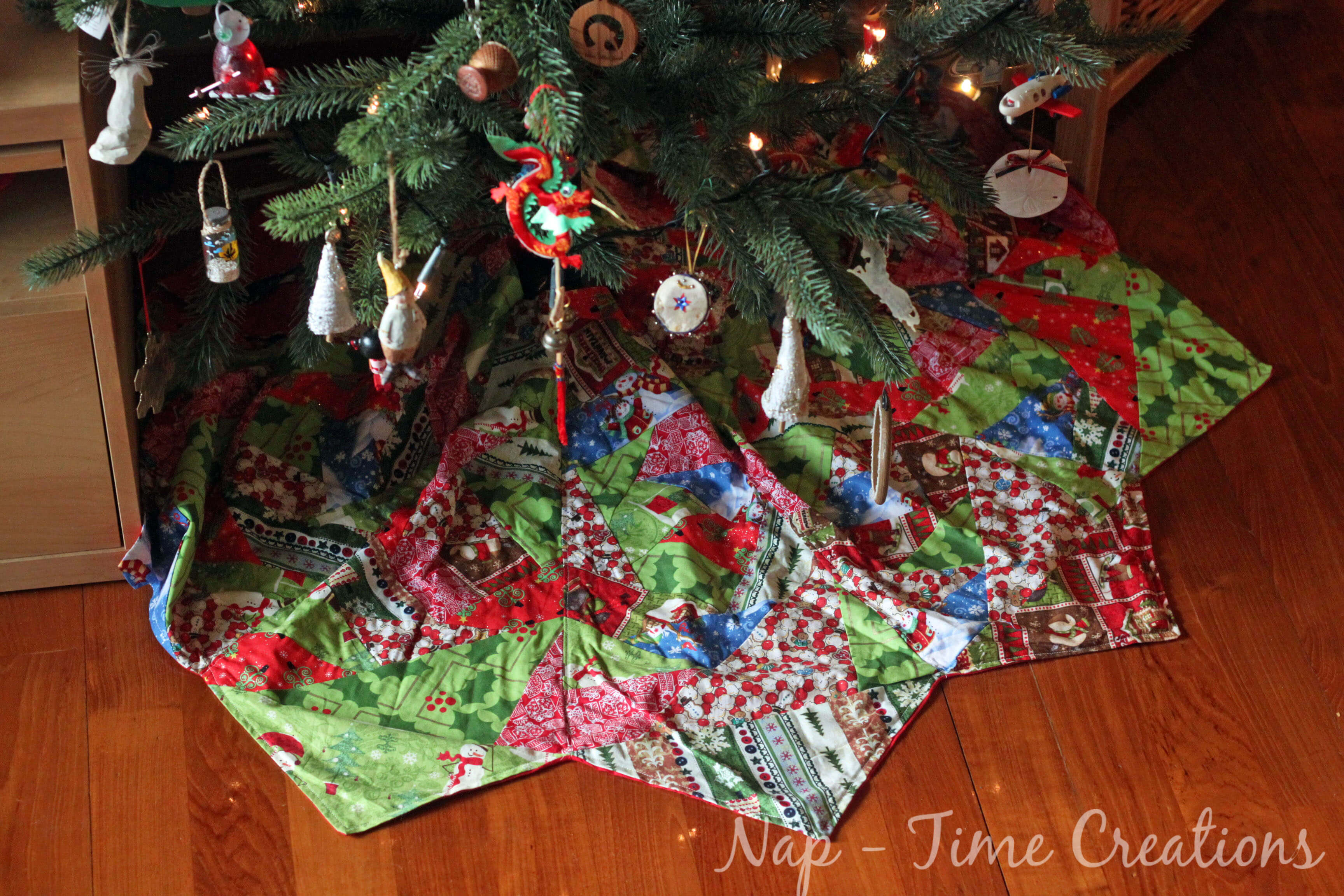 all Tree ... Pattern- (putting Skirt it Christmas Sewing Part 2