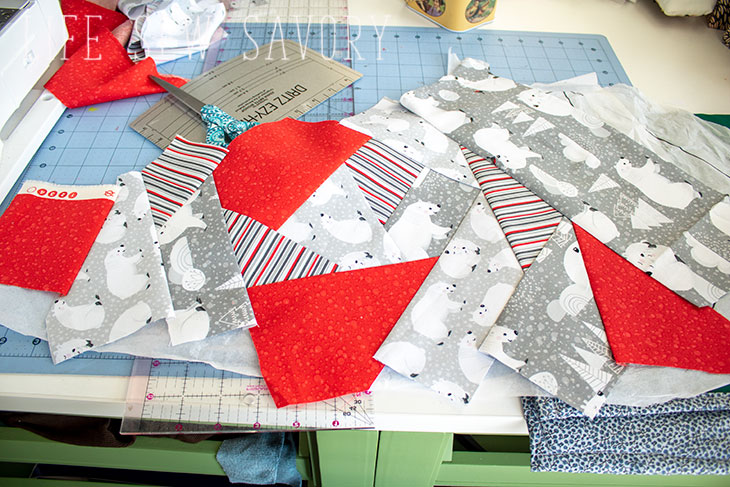 christmas tree skirt quilt pattern