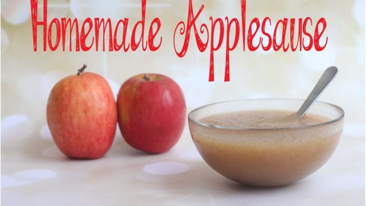 homemade applesauce