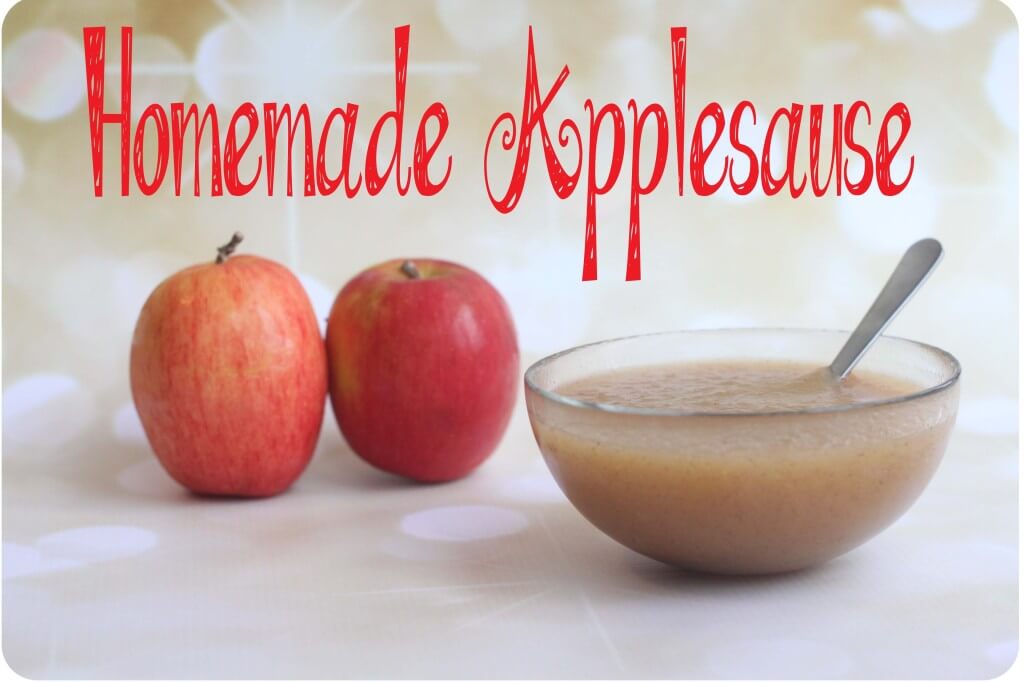 homemade applesauce
