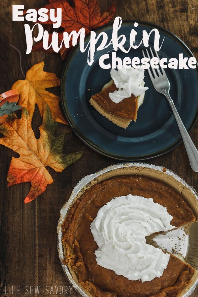 easy and simple pumpkin cheesecake recipe