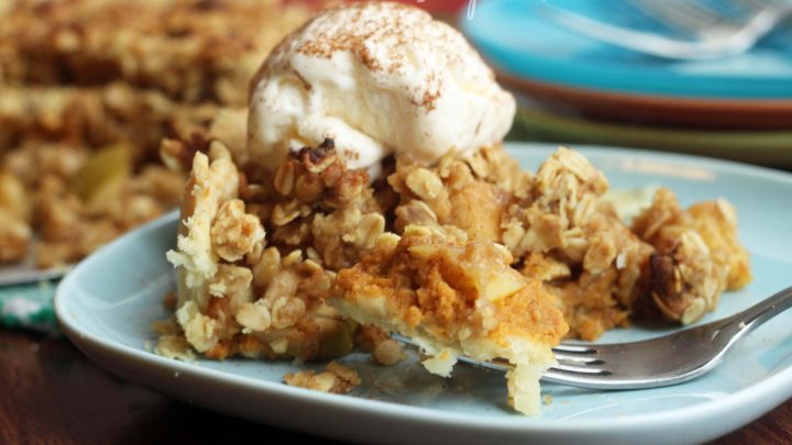 Pumpkin Pie Apple Crisp