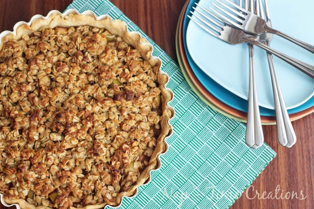 crispy pumpkin pie fall dessert