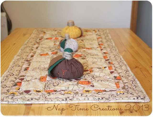 quilted table runner