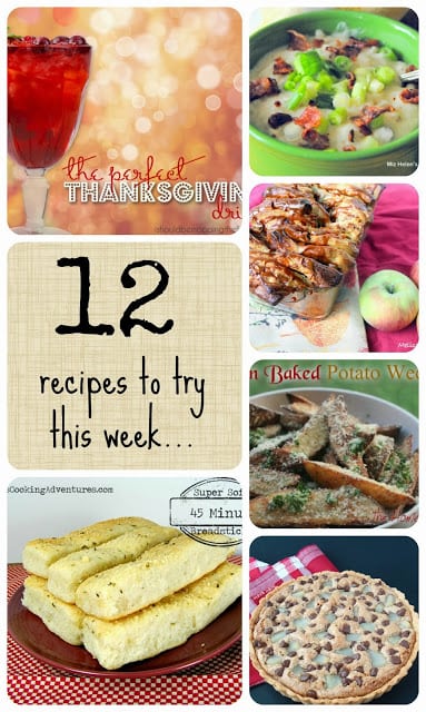 12 Recipes to Try This Week (Featuring YOU) - Life Sew Savory
