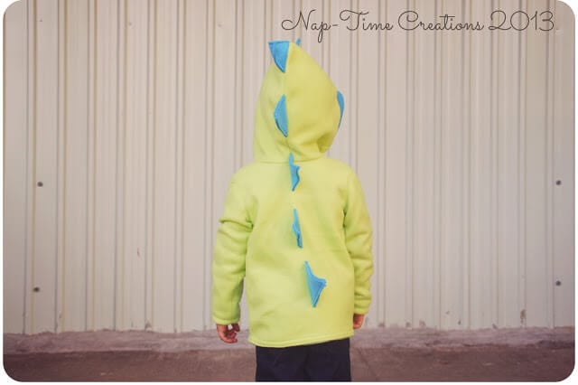 Jacket with Dino back