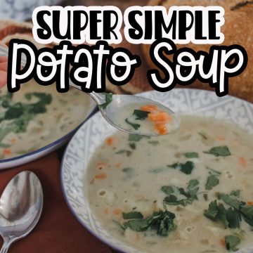 super simple potato soup