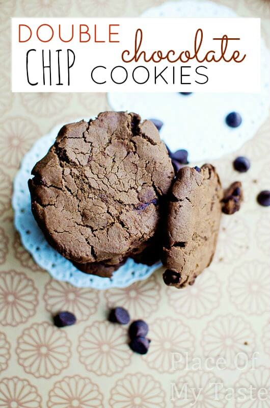 Double Chocolate Chip Cookies recipe