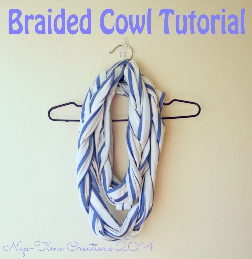 braided cowl sewing tutorial from Life Sew Savory
