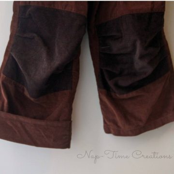 adding a cuff to lengthen pants