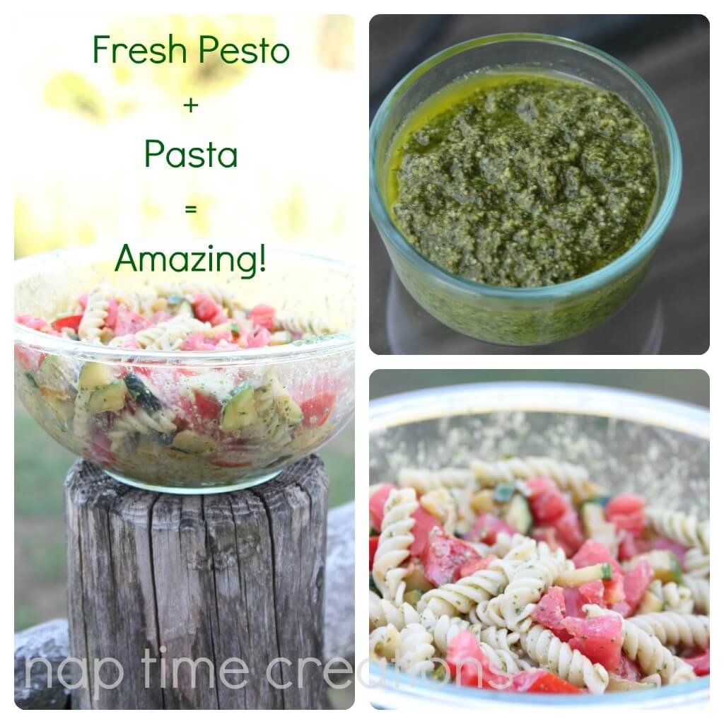 Fresh Pesto Pasta Salad