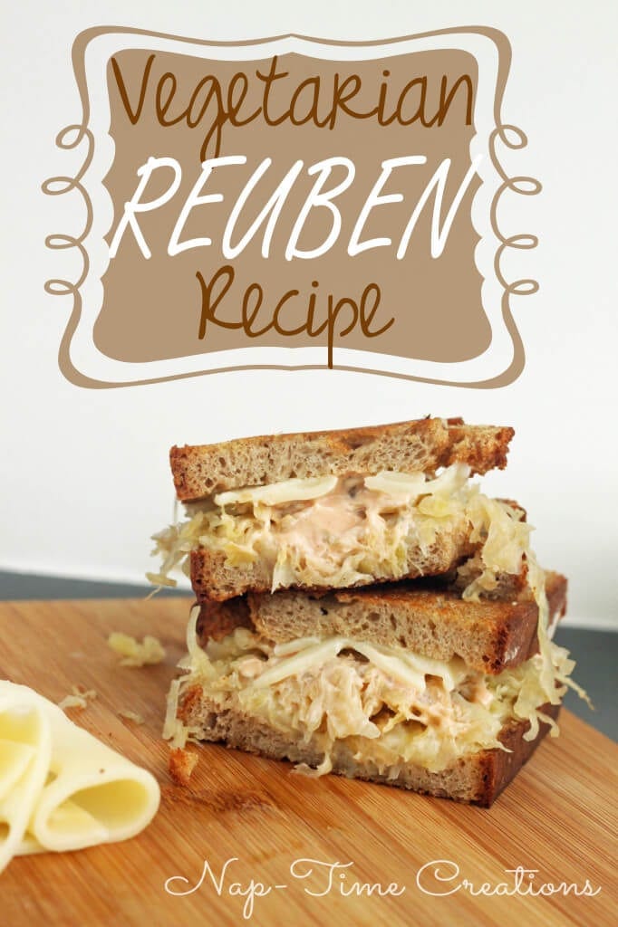 vegetarian reuben sandwich