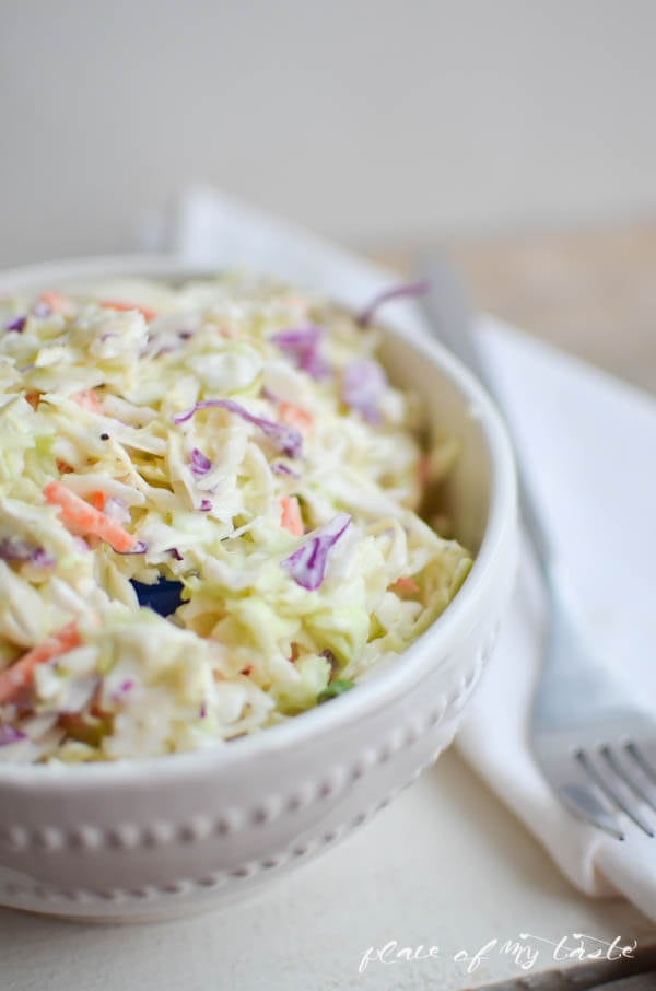 EASY COLE SLAW RECIPE - Life Sew Savory