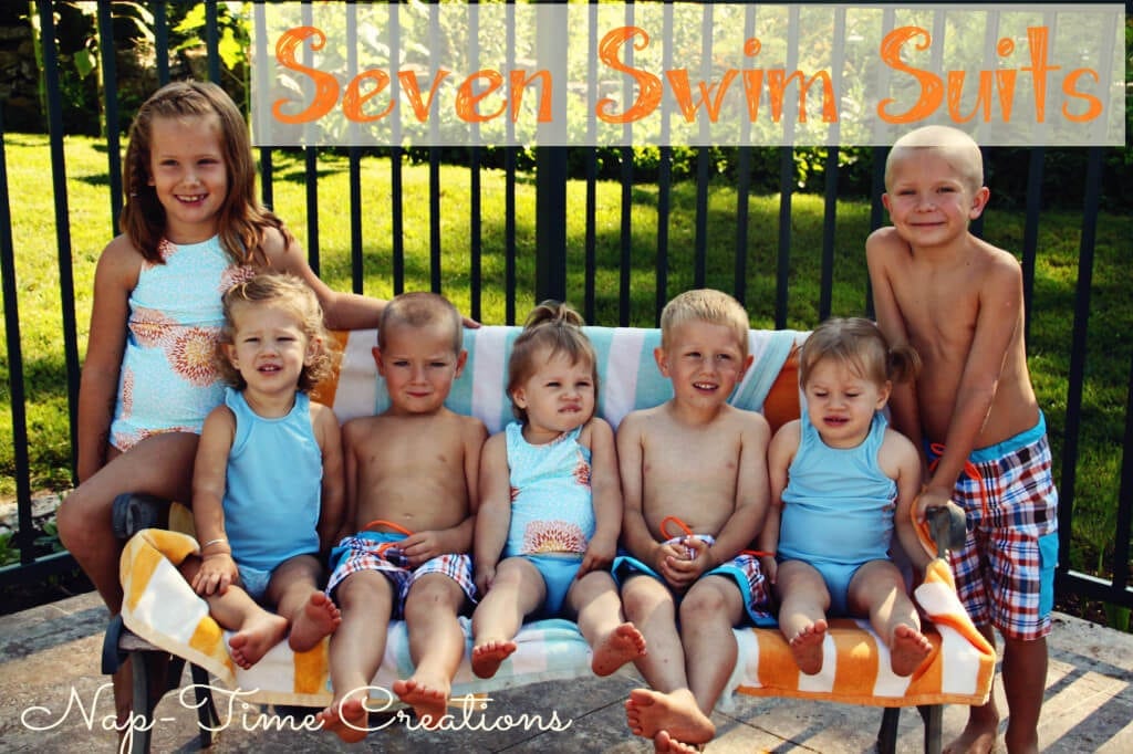 Swimsuit pattern for kids