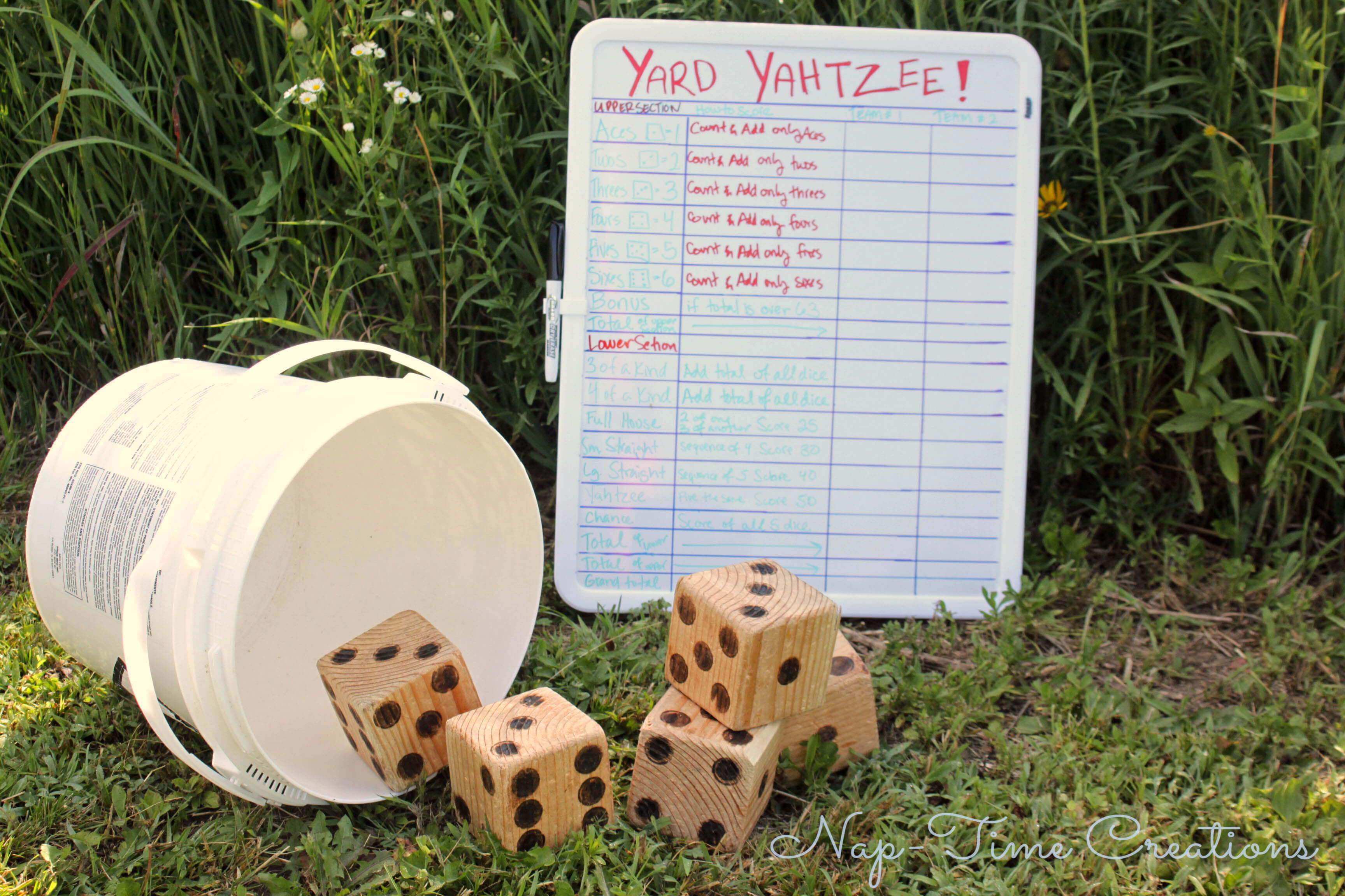 Yard Yahtzee And Summer Fun Part 9 Life Sew Savory