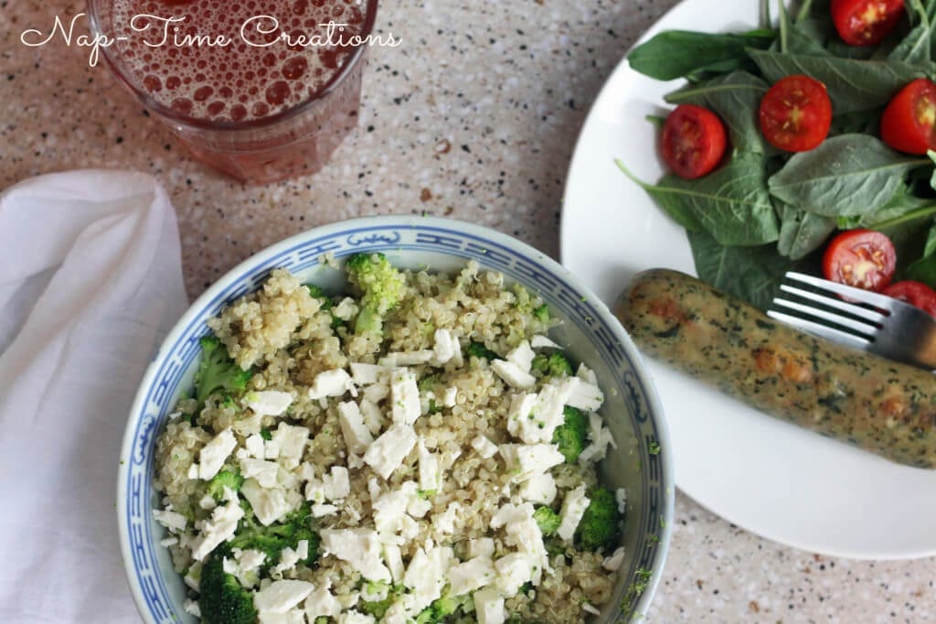 quinoa with broccoli4