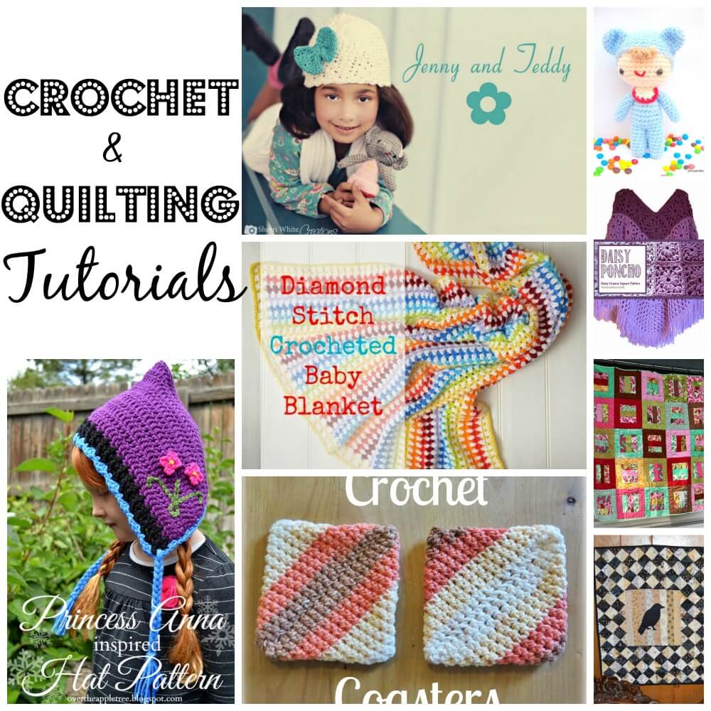 Crochet and Quilting Tutorials Features - Life Sew Savory