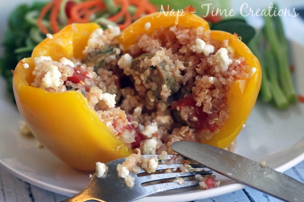 sausage stuffed peppers2
