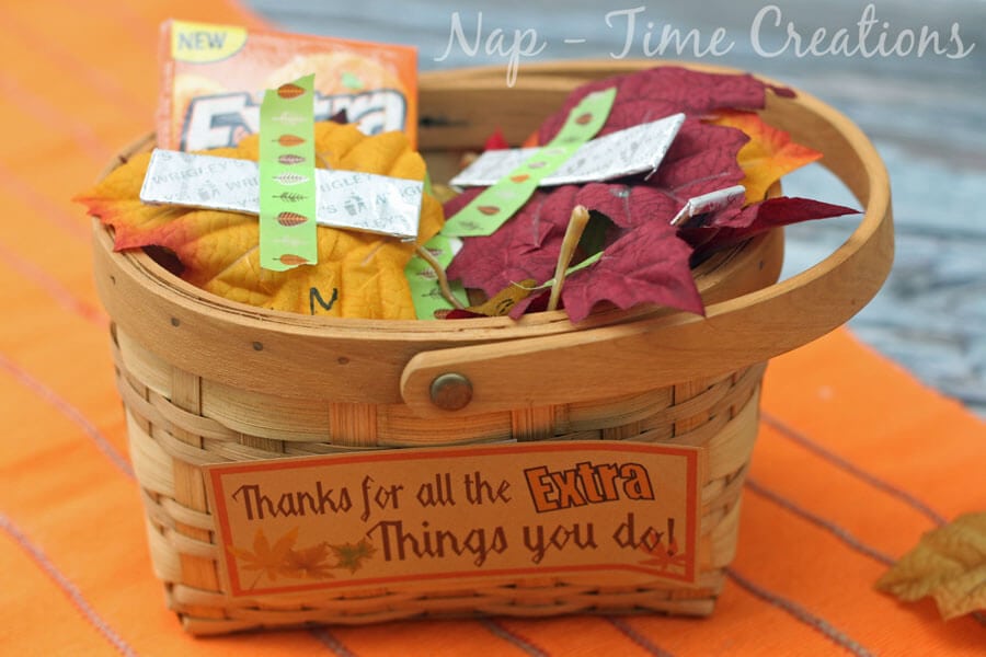 Thanksgiving Teacher Gift basket