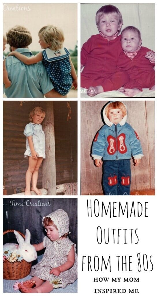 homemade outfits from the 80s