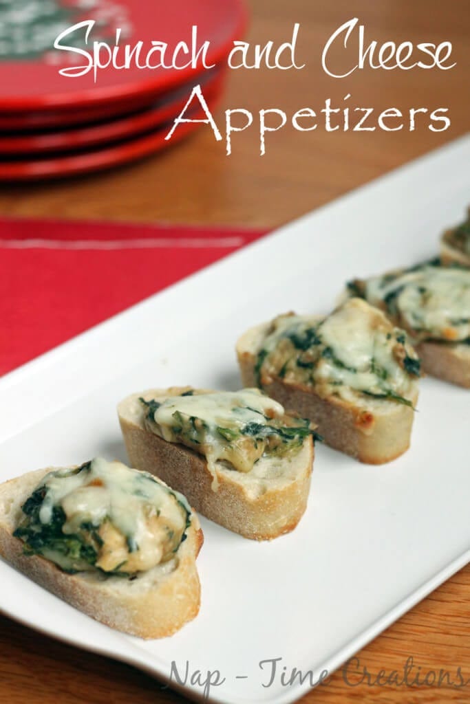  spinach and cheese appetizer #TasteTheMiracle #CollectiveBias #Ad | Nap-Time Creations