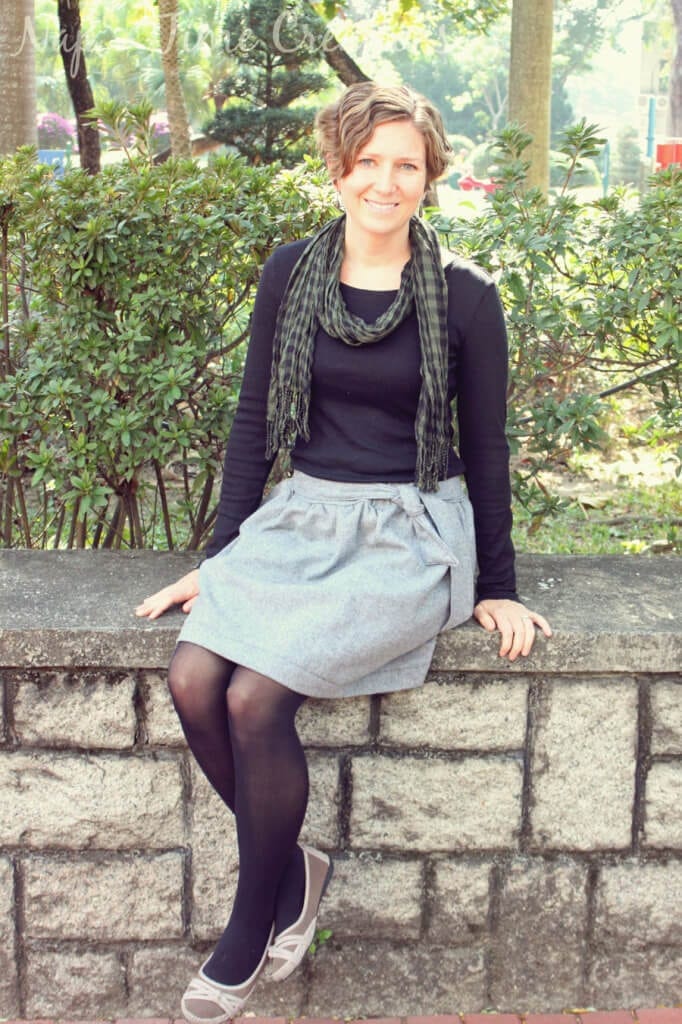 wool skirt pattern and tutorial. Great to wear for winter. Found on Nap-Time Creations.com