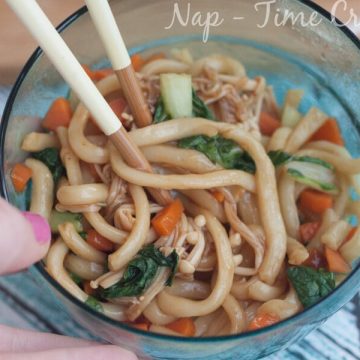 easy udon dinner