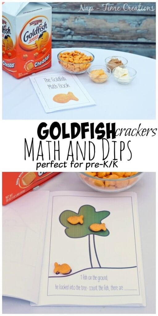 Goldfish Math and Dips #GoldfishMix #CollectiveBias #ad Seen on Nap-Time Creations