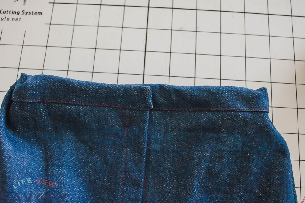 Adjustable Waistband Tutorial - with button elastic - Life Sew Savory