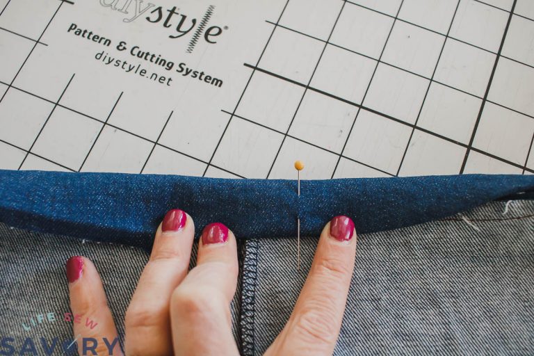 Adjustable Waistband Tutorial with button elastic Life Sew Savory