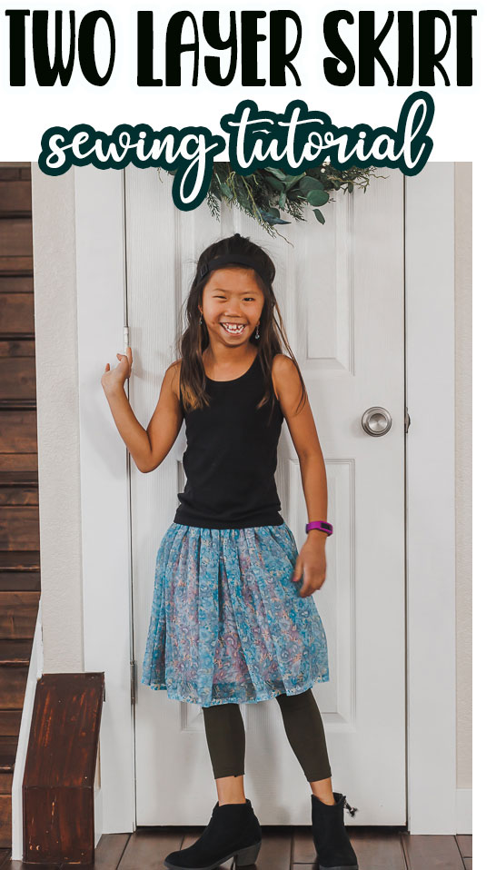 This cotton and tulle skirt has been a favorite for many years. Easy to sew and and now with several fabric variations this skirt is one you need to make. Perfect skirt sewn in any size.
