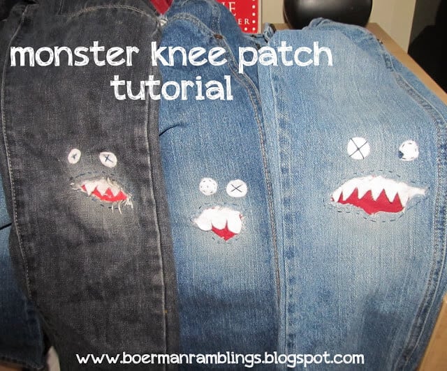 monster knee patch tutorial