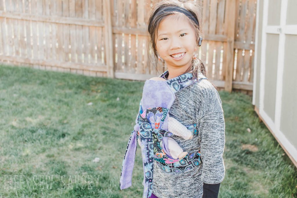 baby doll carrier free pattern
