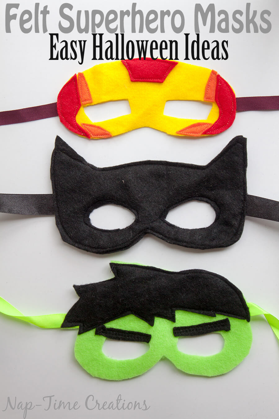 Easy Felt Super Hero Masks Life Sew Savory
