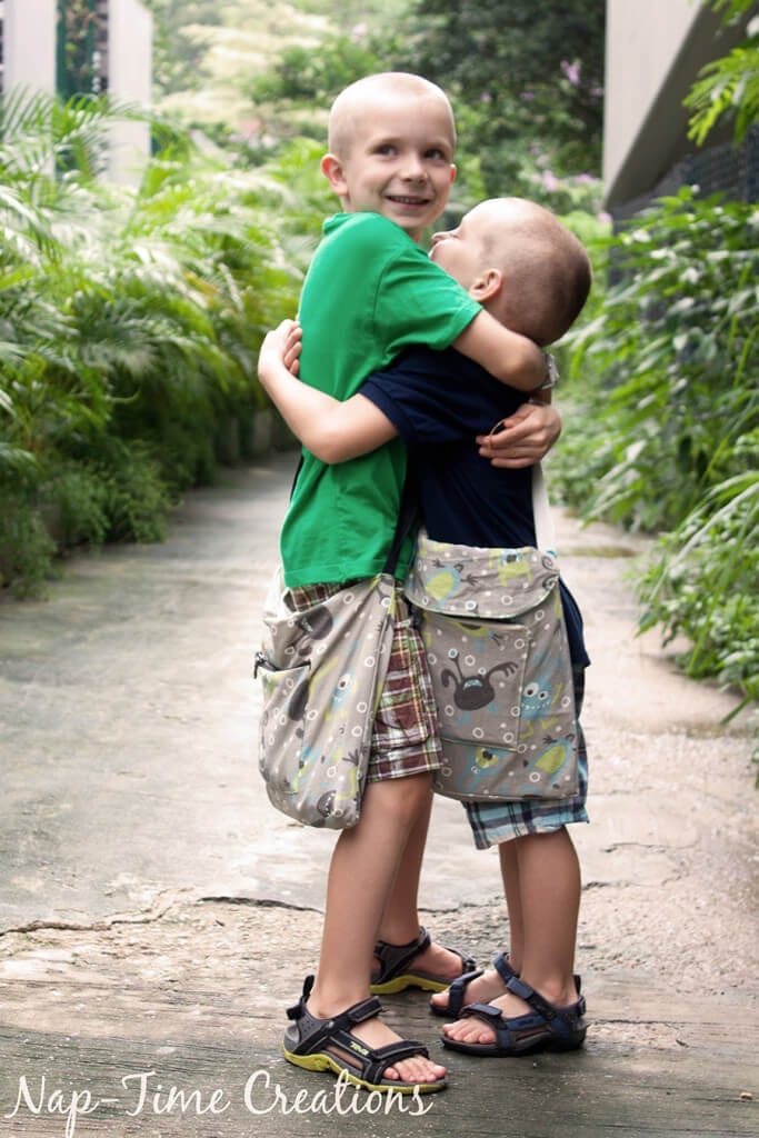 boys messenger bag free pattern and tutorial from Nap-Time Creations 3