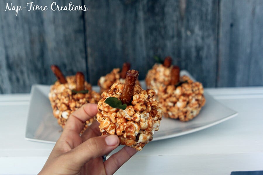better for you fall popcorn balls