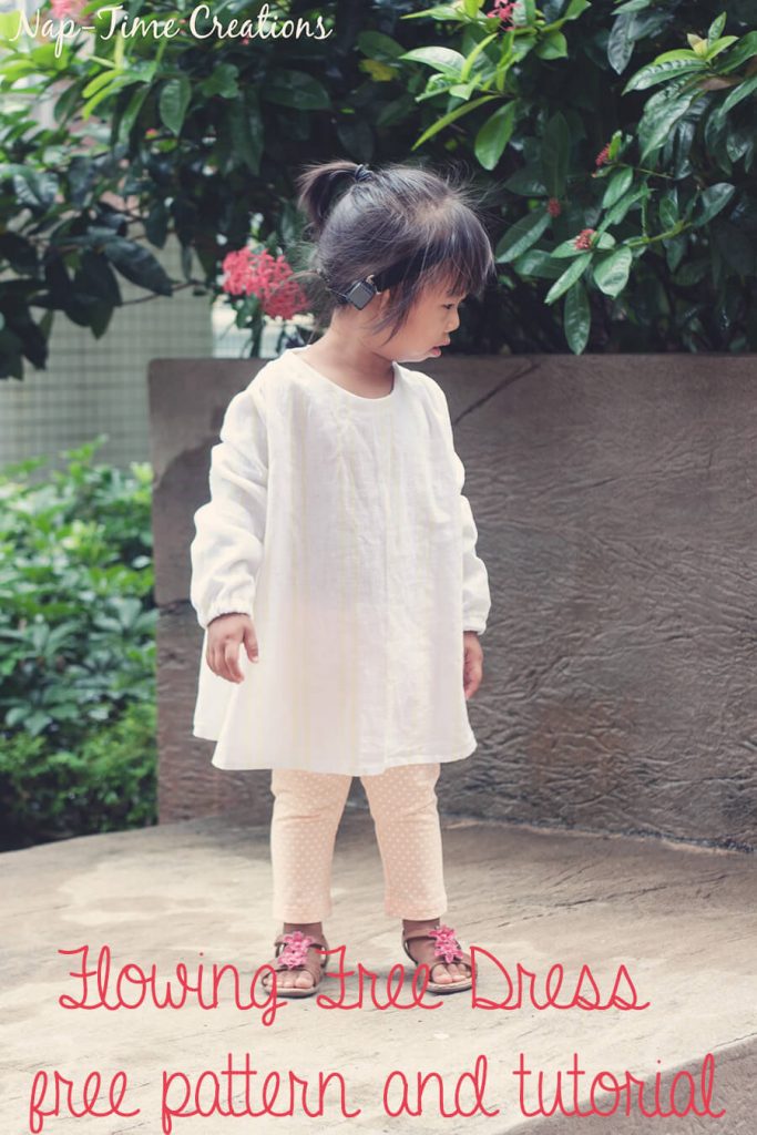 flowing dress free pattern 7