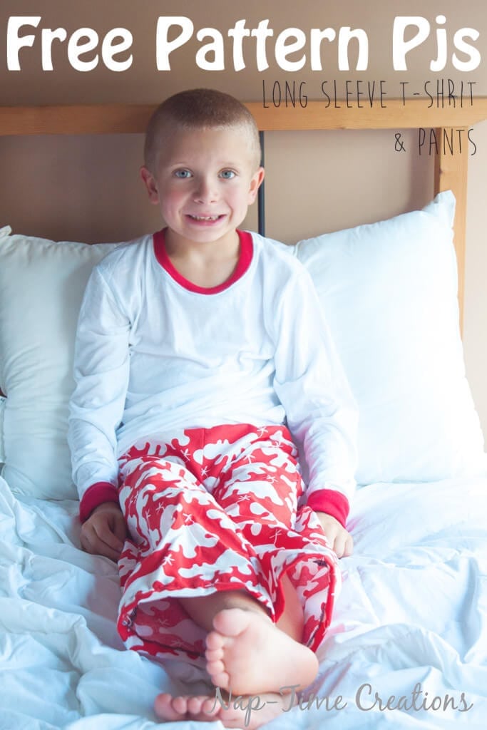 Boys Long Sleeve T-Shirt Free Pattern from Nap-Time Creations