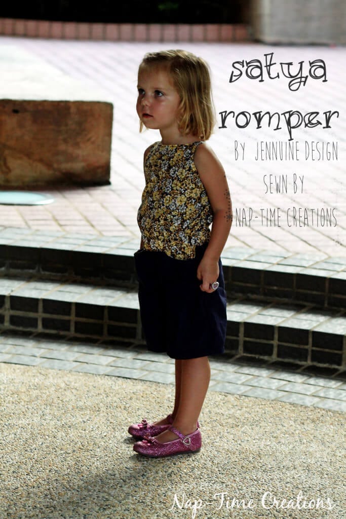 Satya Romper by Jennuine Design, Sewn By Nap-Time Creations