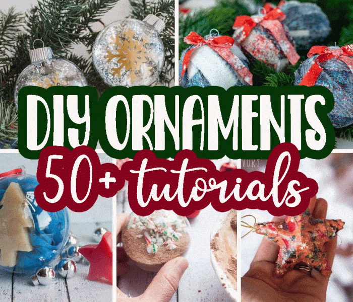 50 christmas ornaments to make