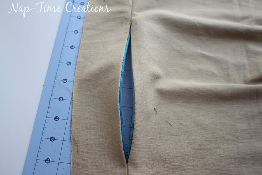 sew a throw pillow for Valentines