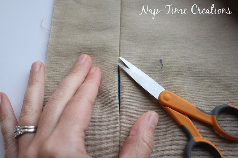 zipper throw pillow tutorial
