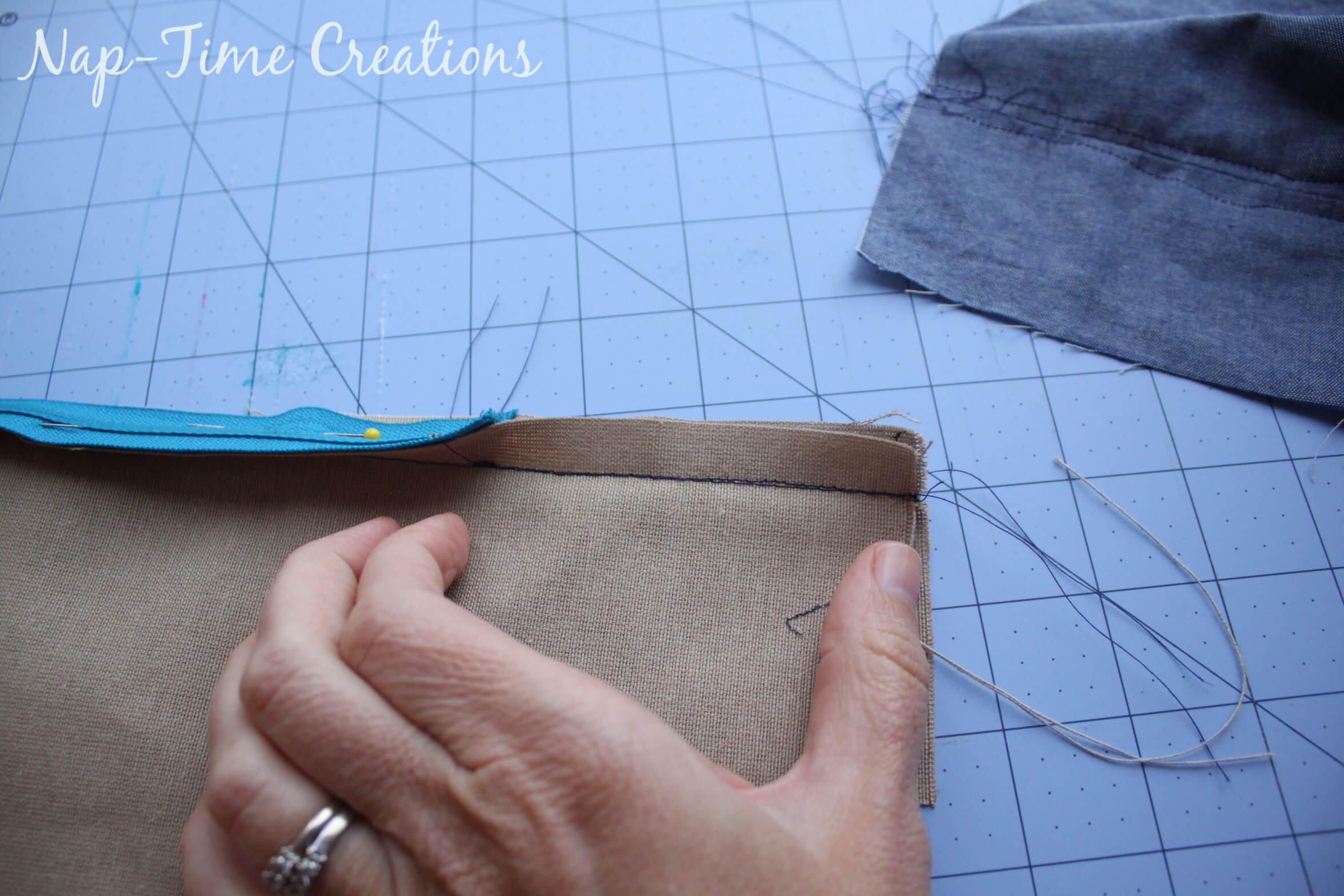 sew a zipper pillowcase