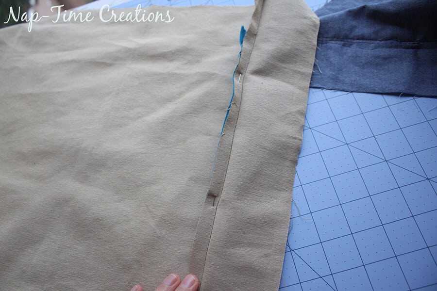 zipper pillowcase tutorial