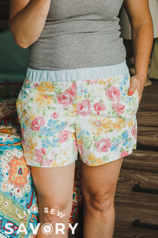 Women's Pj Shorts Free Pattern - Life Sew Savory