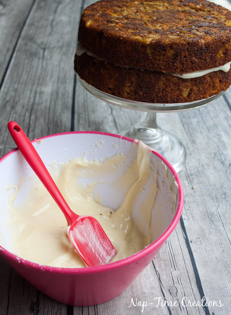raisin-less Carrot Cake Recipe 8