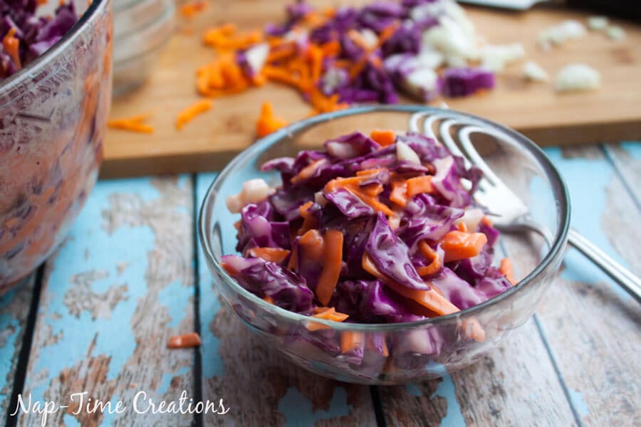 coleslaw recipe with tangy sauce