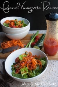 French Vinaigrette Recipe from Nap-Time Creations
